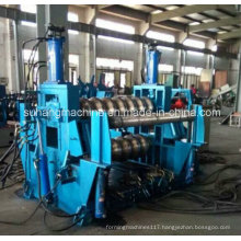 Automaticly Hydraulic Punching PLC Control Steel Silo Roll Forming Machine